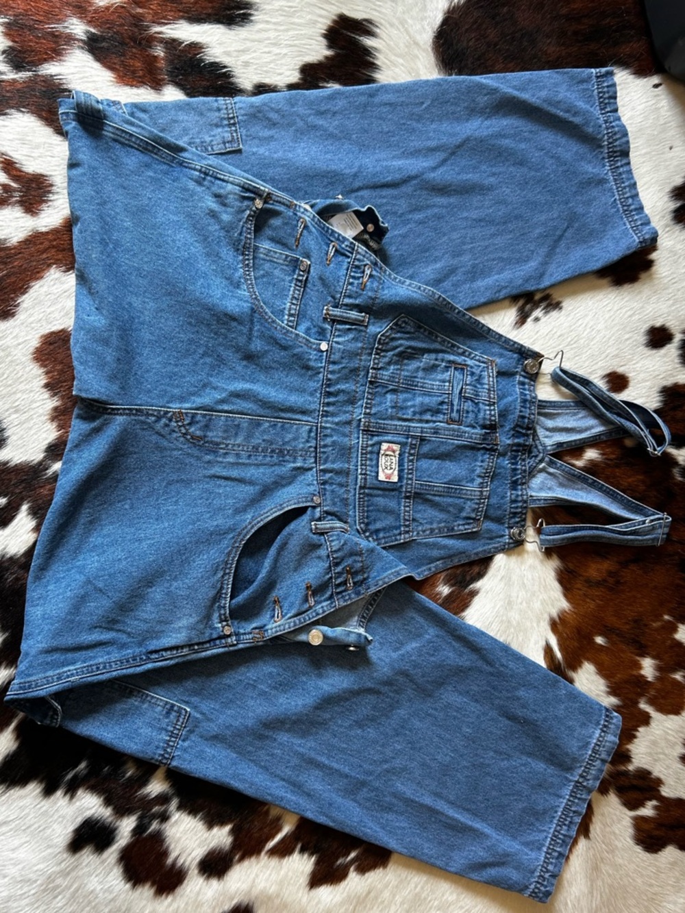 🌷 Classic Denim Overalls Jumpsuit - Blue